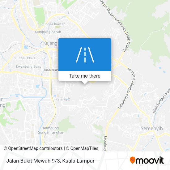 Jalan Bukit Mewah 9/3 map