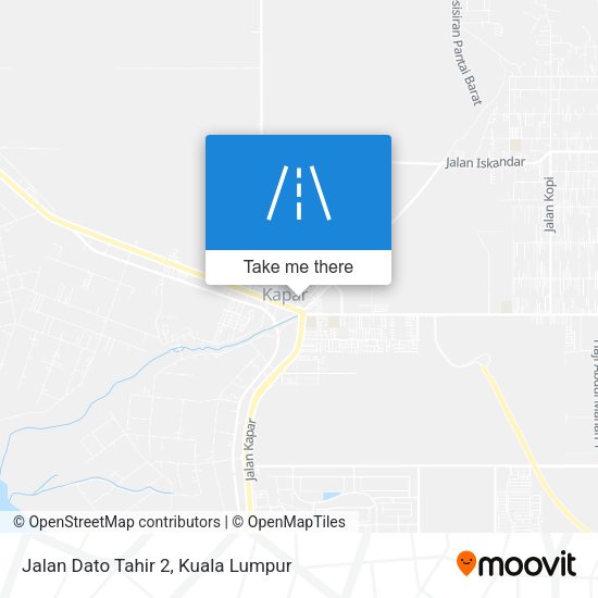 Jalan Dato Tahir 2 map