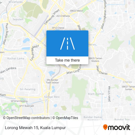 Peta Lorong Mewah 15