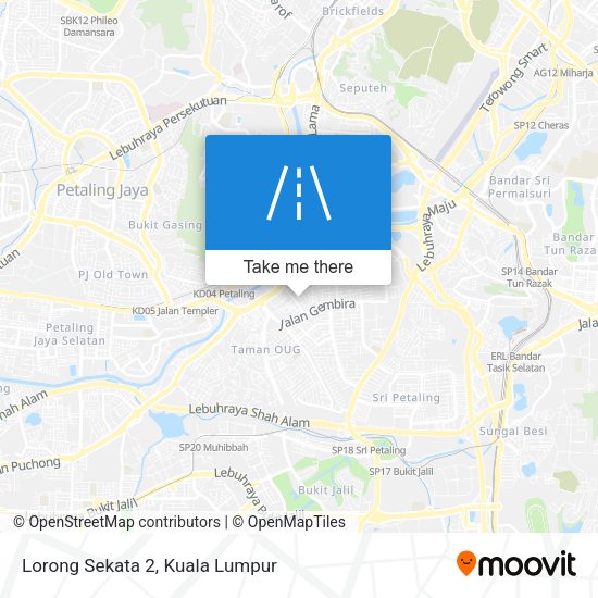 Lorong Sekata 2 map