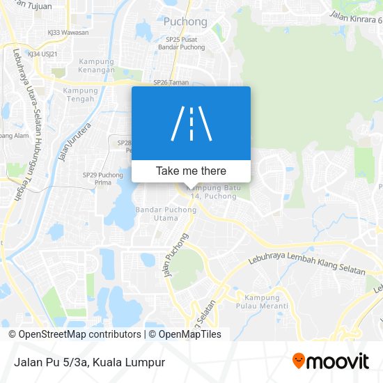 Peta Jalan Pu 5/3a