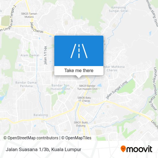 Peta Jalan Suasana 1/3b