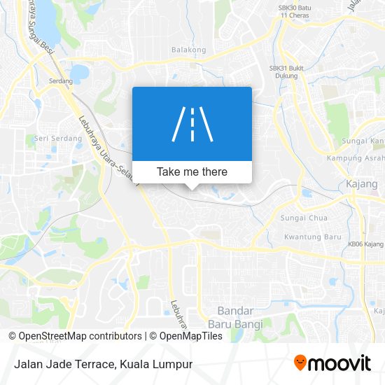 Jalan Jade Terrace map