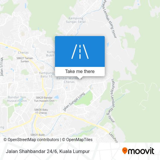 Peta Jalan Shahbandar 24/6