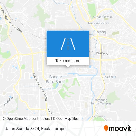 Peta Jalan Surada 8/24