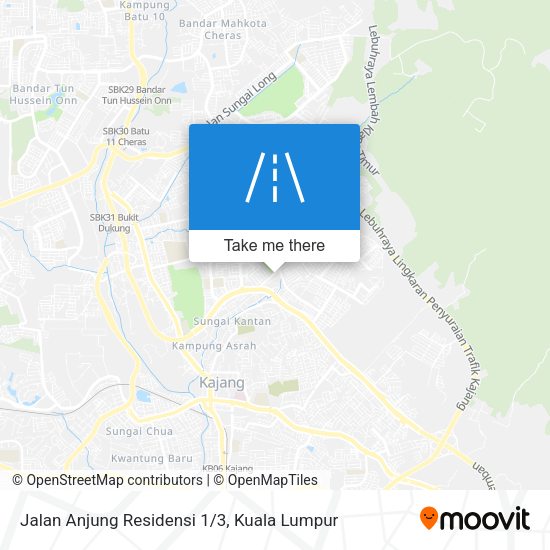 Jalan Anjung Residensi 1/3 map