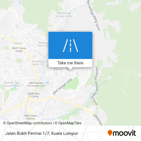 Peta Jalan Bukit Permai 1/7