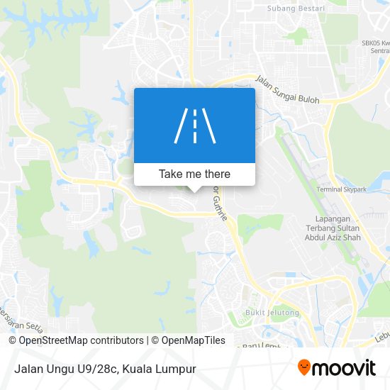 Jalan Ungu U9/28c map