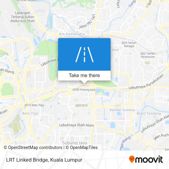 Peta LRT Linked Bridge