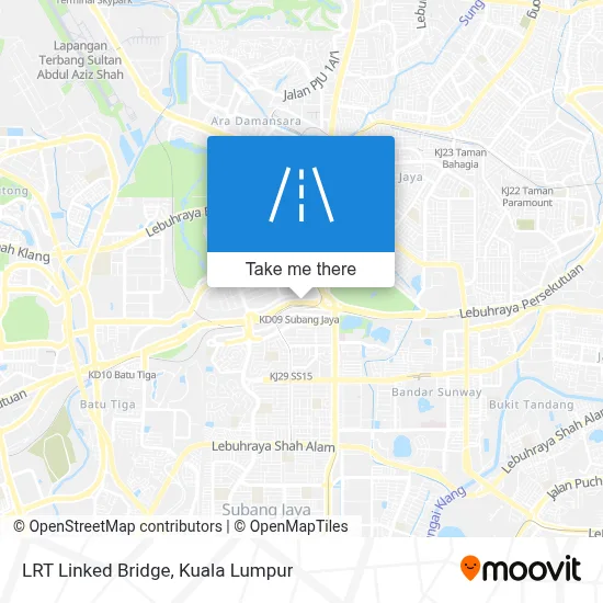 LRT Linked Bridge map