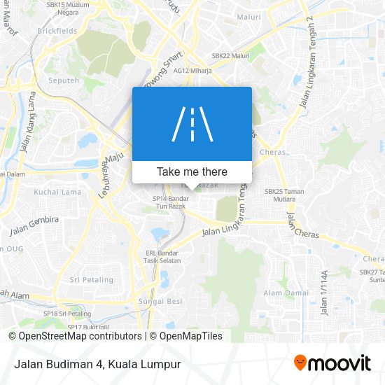 Peta Jalan Budiman 4