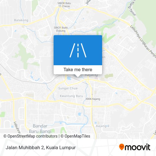 Jalan Muhibbah 2 map