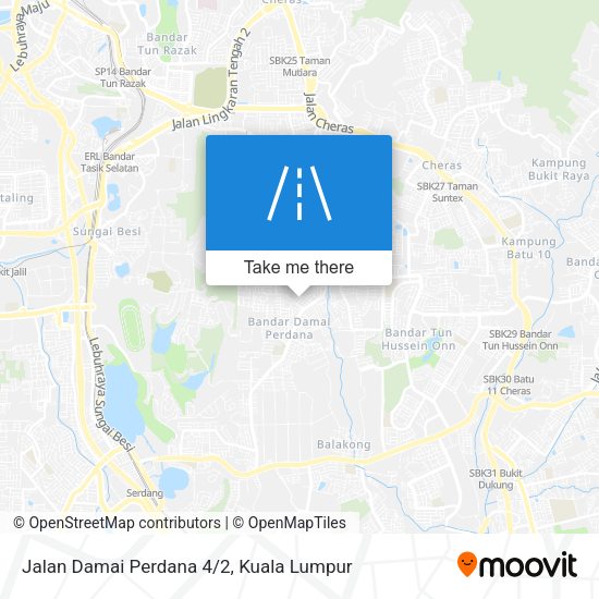 Peta Jalan Damai Perdana 4/2