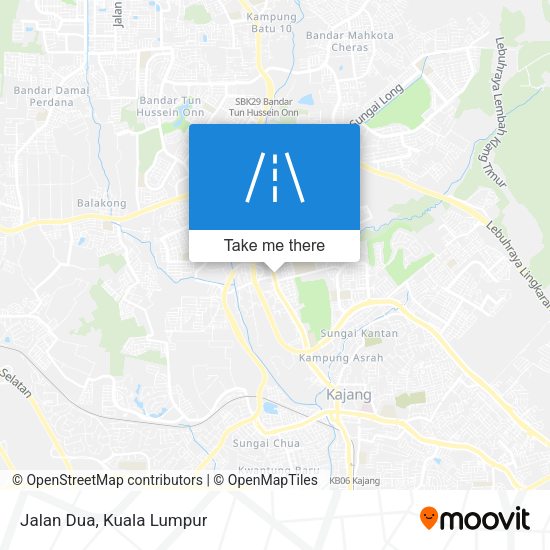 Jalan Dua map