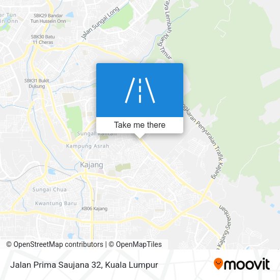 Jalan Prima Saujana 32 map