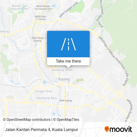 Jalan Kantan Permata 4 map