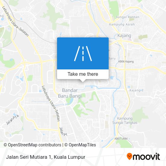 Peta Jalan Seri Mutiara 1