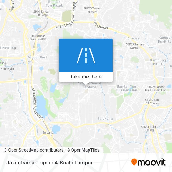 Peta Jalan Damai Impian 4