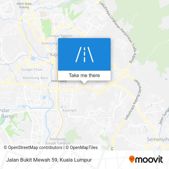 Jalan Bukit Mewah 59 map