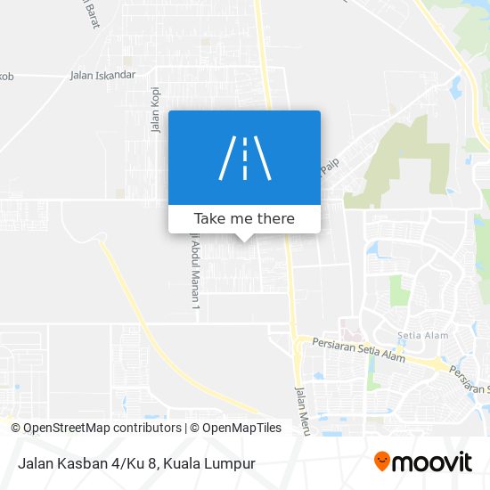 Jalan Kasban 4/Ku 8 map