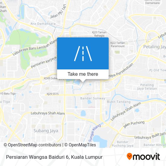 Persiaran Wangsa Baiduri 6 map