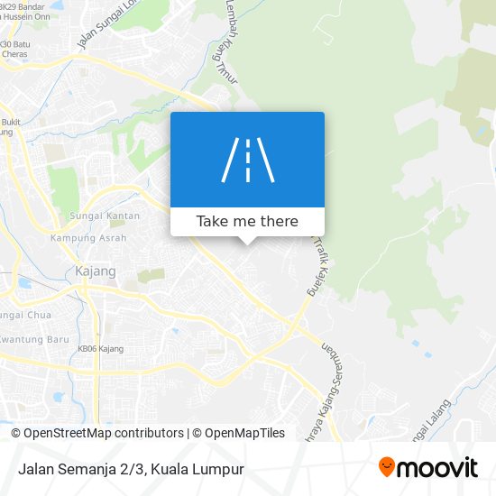 Jalan Semanja 2/3 map