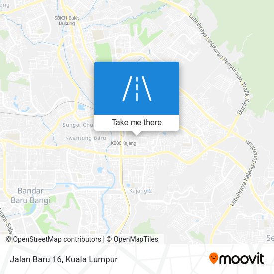 Peta Jalan Baru 16