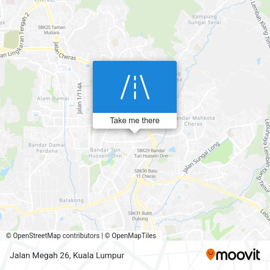 Jalan Megah 26 map