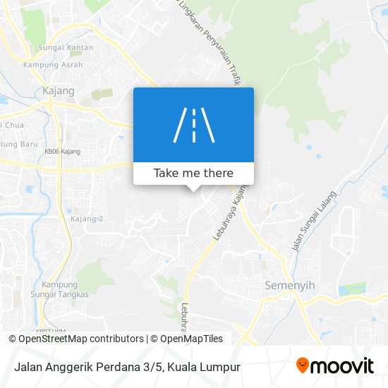 Peta Jalan Anggerik Perdana 3/5