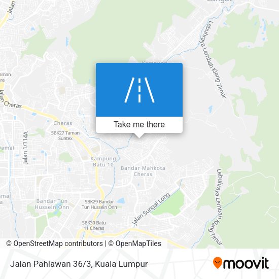 Jalan Pahlawan 36/3 map