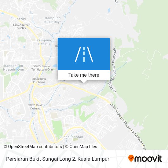 Peta Persiaran Bukit Sungai Long 2
