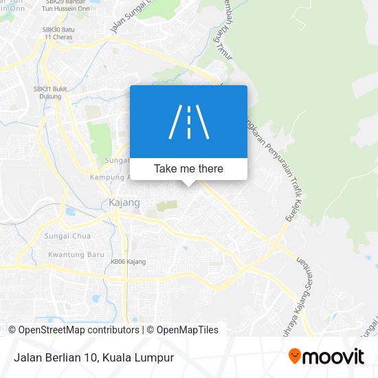 Jalan Berlian 10 map