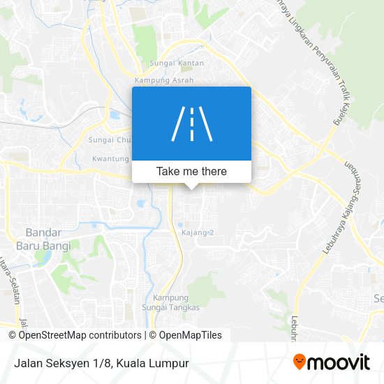 Jalan Seksyen 1/8 map