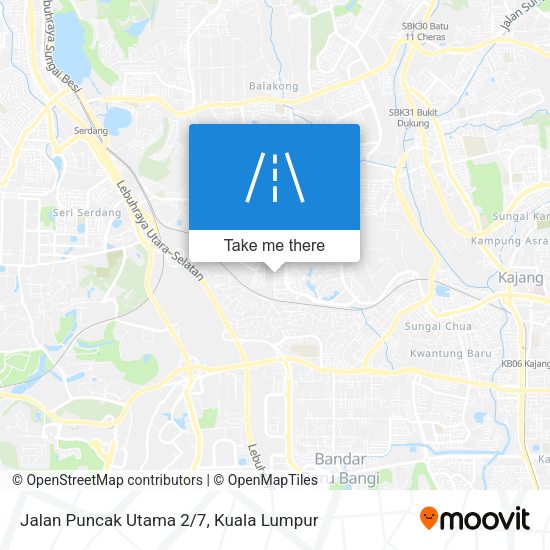 Jalan Puncak Utama 2/7 map
