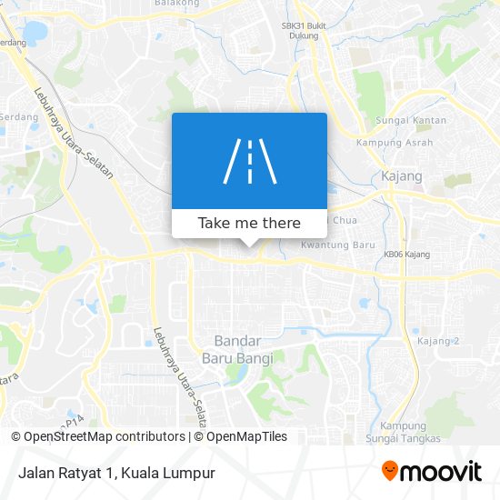 Jalan Ratyat 1 map