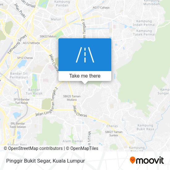 Peta Pinggir Bukit Segar