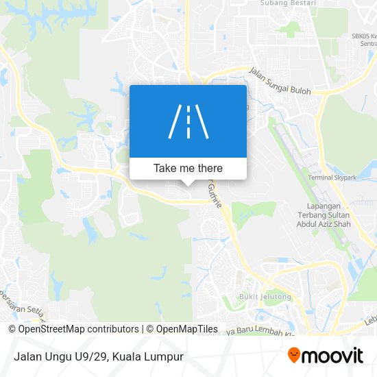 Peta Jalan Ungu U9/29