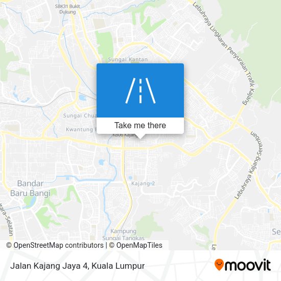 Jalan Kajang Jaya 4 map