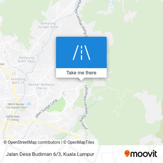 Jalan Desa Budiman 6/3 map