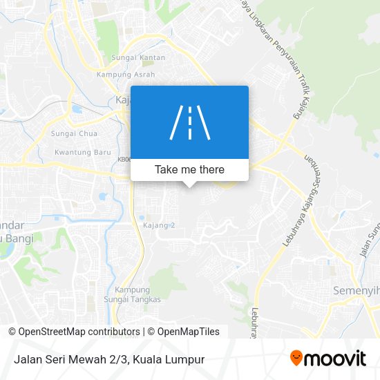 Jalan Seri Mewah 2/3 map