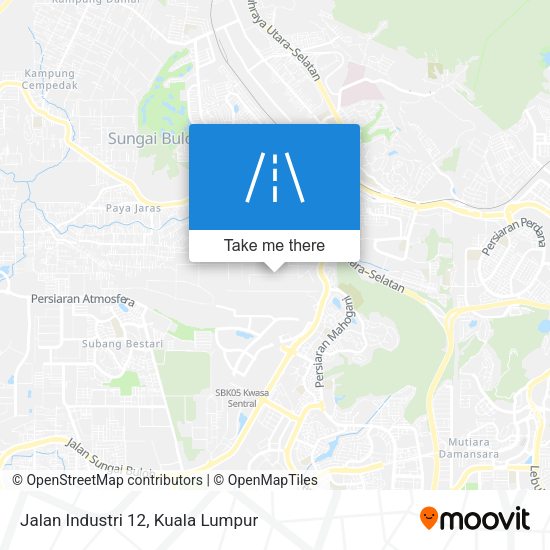 Jalan Industri 12 map