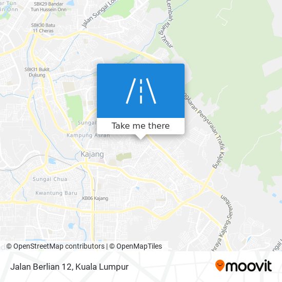 Jalan Berlian 12 map