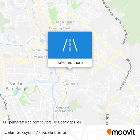 Jalan Seksyen 1/7 map