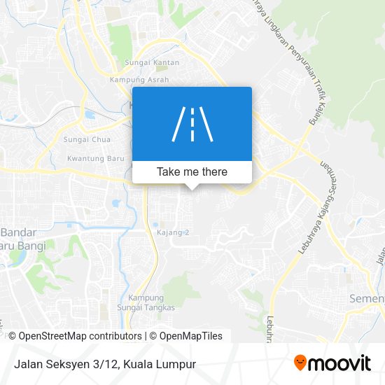 Jalan Seksyen 3/12 map