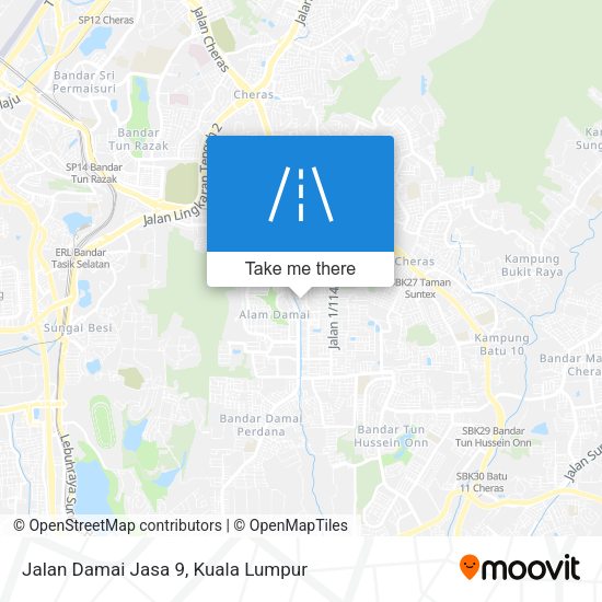 Peta Jalan Damai Jasa 9