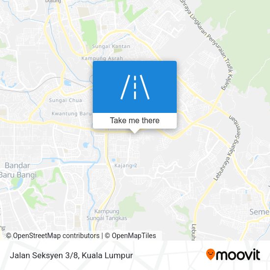 Peta Jalan Seksyen 3/8