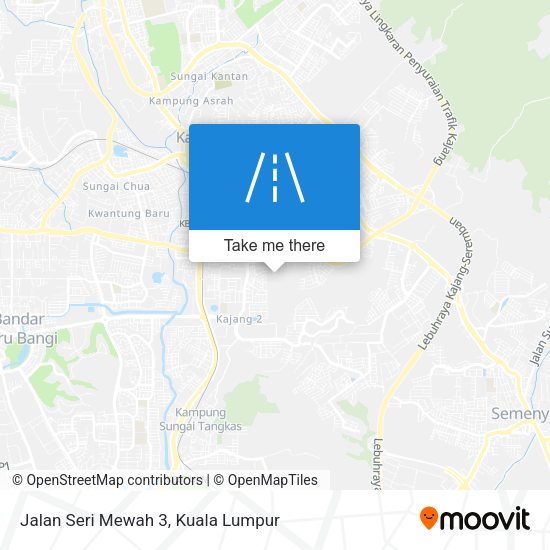 Peta Jalan Seri Mewah 3