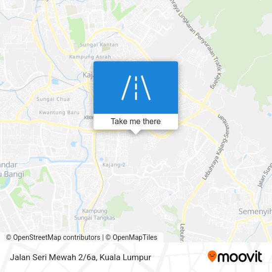 Jalan Seri Mewah 2/6a map