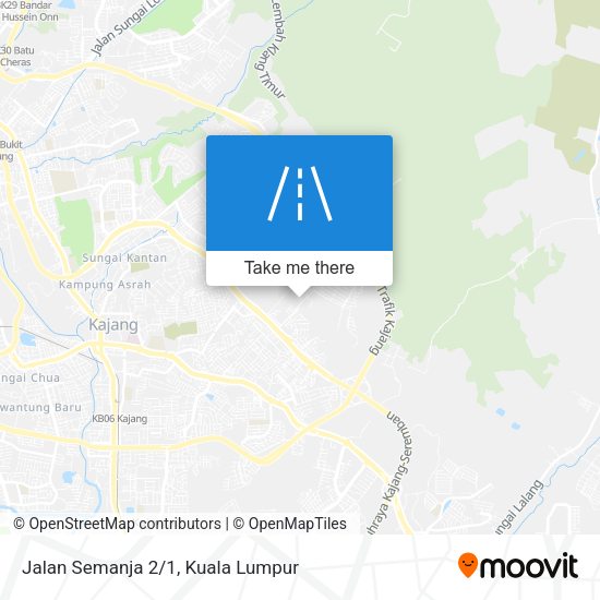 Jalan Semanja 2/1 map