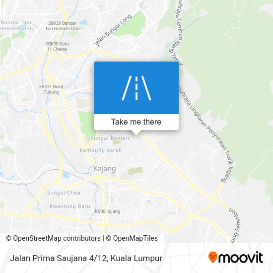 Peta Jalan Prima Saujana 4/12